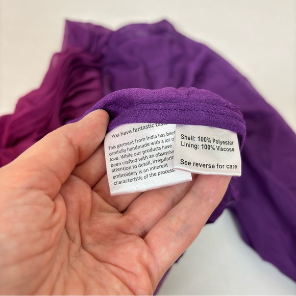 ROCOCO SAND Short Dress in Pink & Purple Size XS - Picture 12 of 16